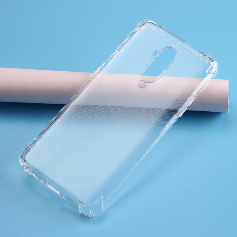 Cover OnePlus 7T Pro Transparente Forstærkede Hjørner