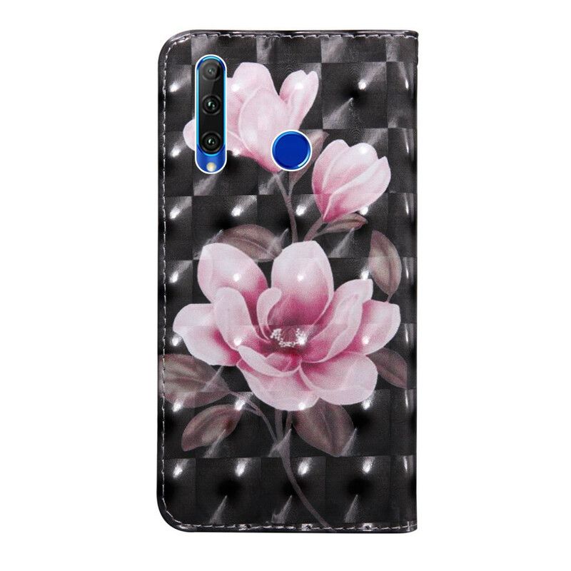 Flip Cover Honor 20 Lite / 20e Blomsterblomster