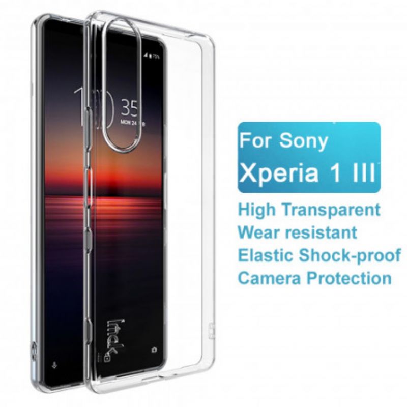 Cover Sony Xperia 1 III Imak Transparent