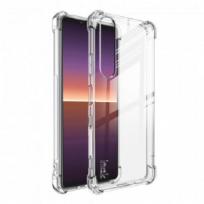 Cover Sony Xperia 1 III Transparent Med Imak Skærmfilm