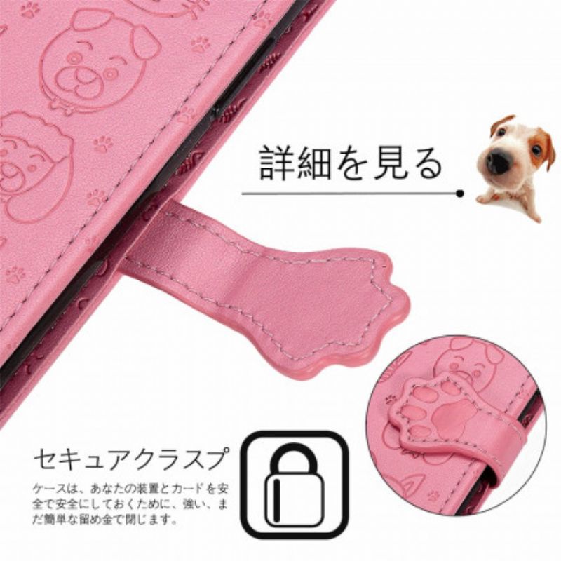 Flip Cover Sony Xperia 1 III Animerede Dyr