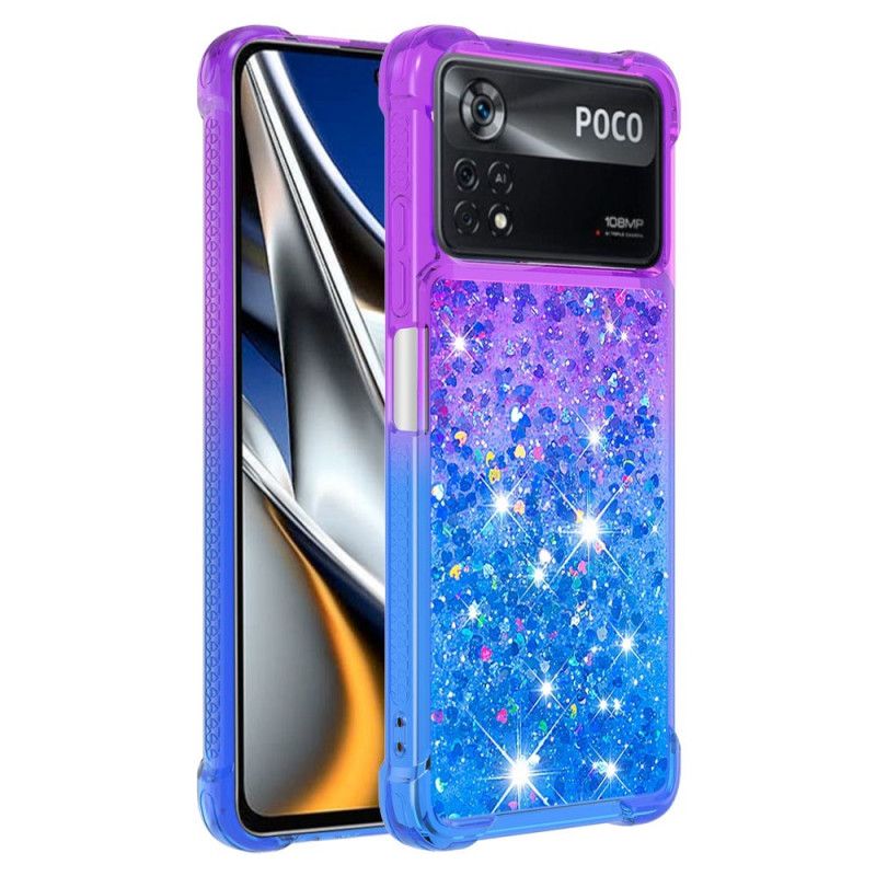 Cover Poco X4 Pro 5G Farve Pailletter