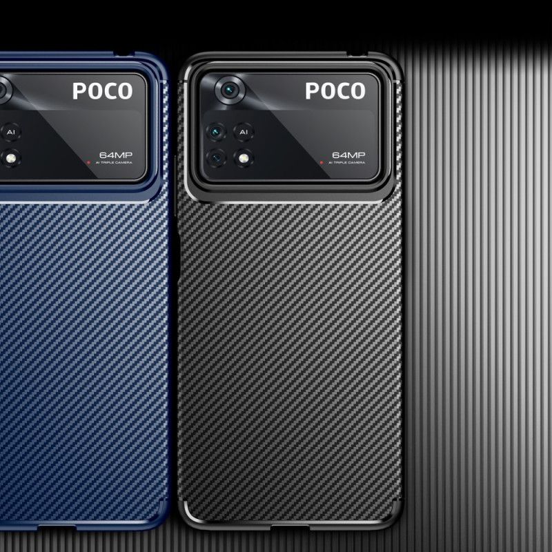 Cover Poco X4 Pro 5G Fleksibel Kulfiber