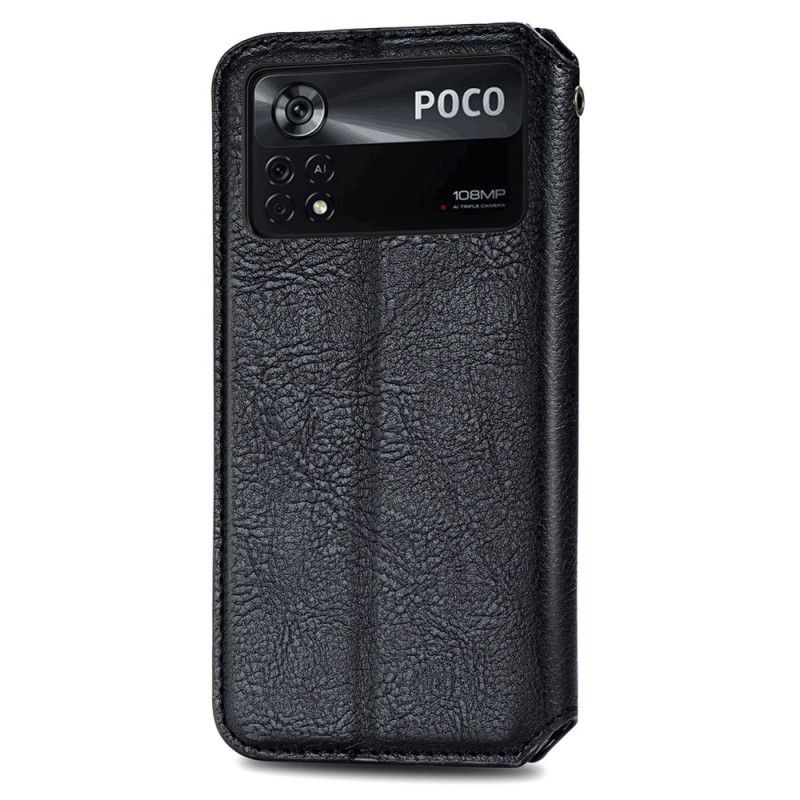 Cover Poco X4 Pro 5G Flip Cover 3d Kuber