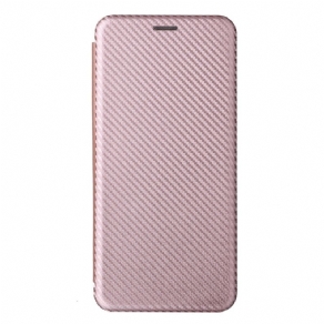 Cover Poco X4 Pro 5G Flip Cover Farvet Kulfiber