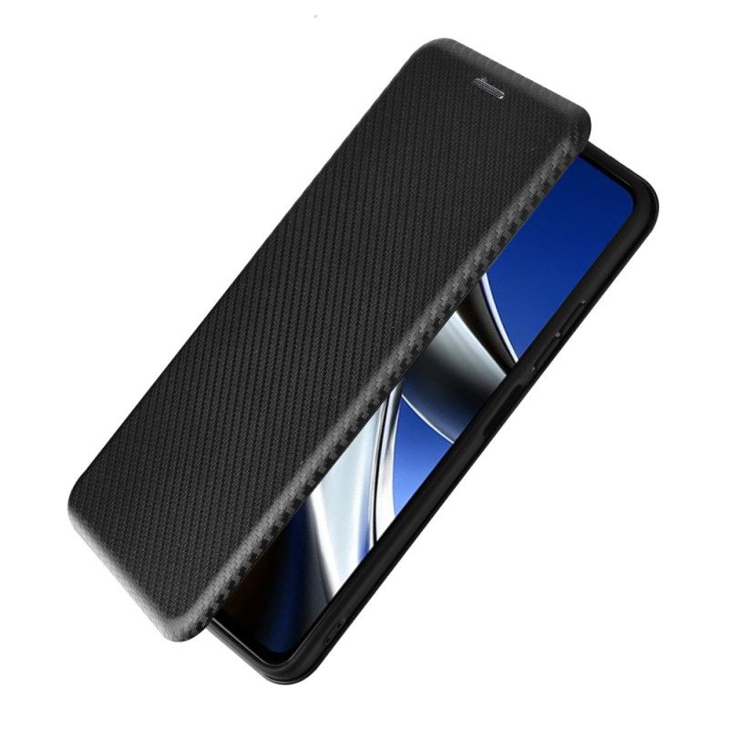 Cover Poco X4 Pro 5G Flip Cover Farvet Kulfiber