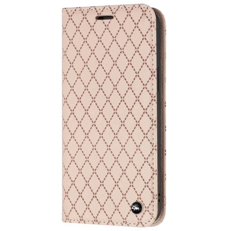 Cover Poco X4 Pro 5G Flip Cover Rhombus Lychee Kunstlæder