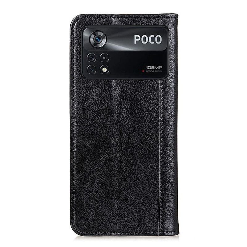 Cover Poco X4 Pro 5G Flip Cover Splitlæder