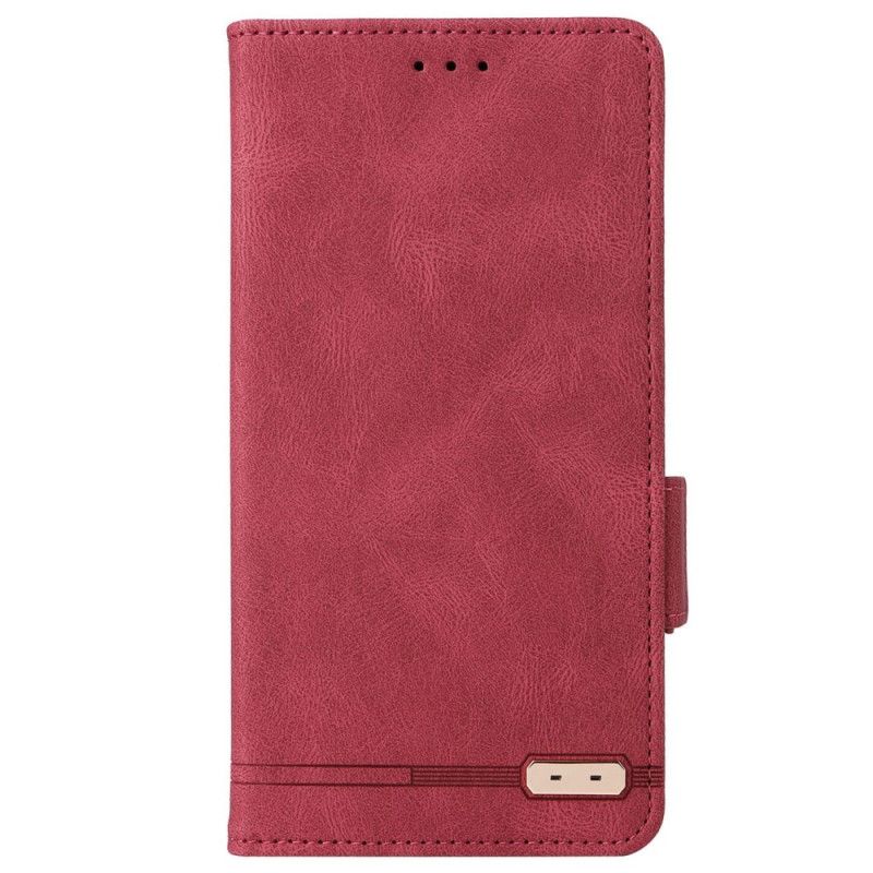 Cover Poco X4 Pro 5G Flip Cover Stilet Lædereffekt