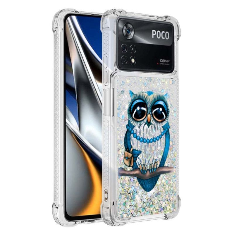 Cover Poco X4 Pro 5G Fru Glitter Ugle