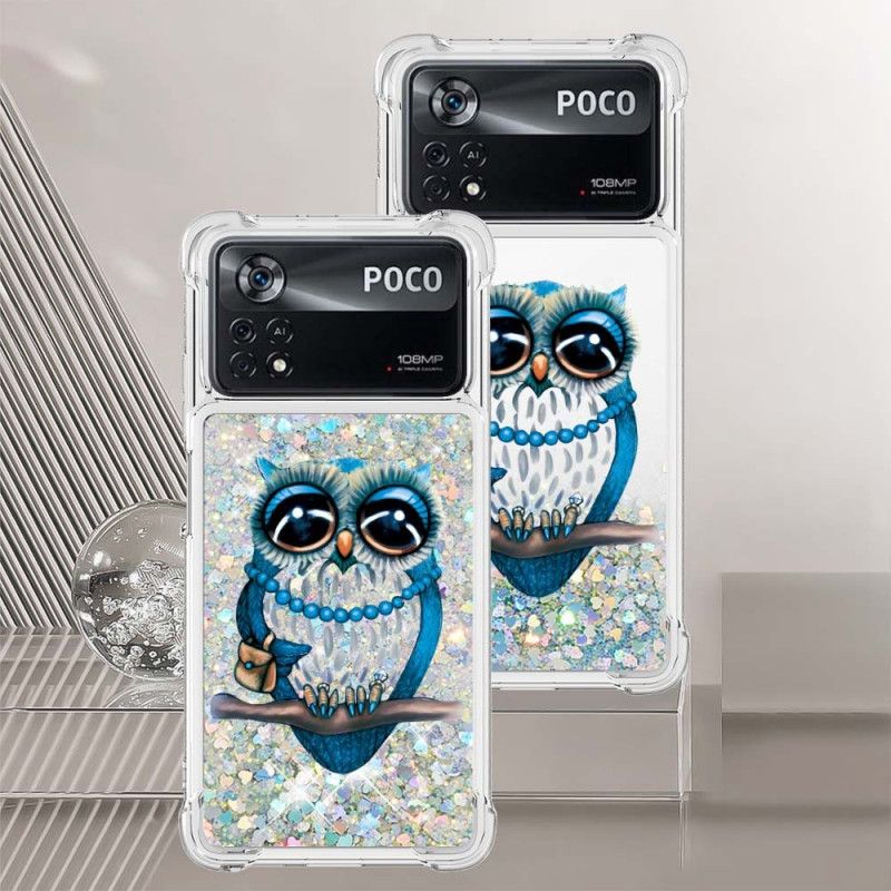 Cover Poco X4 Pro 5G Fru Glitter Ugle