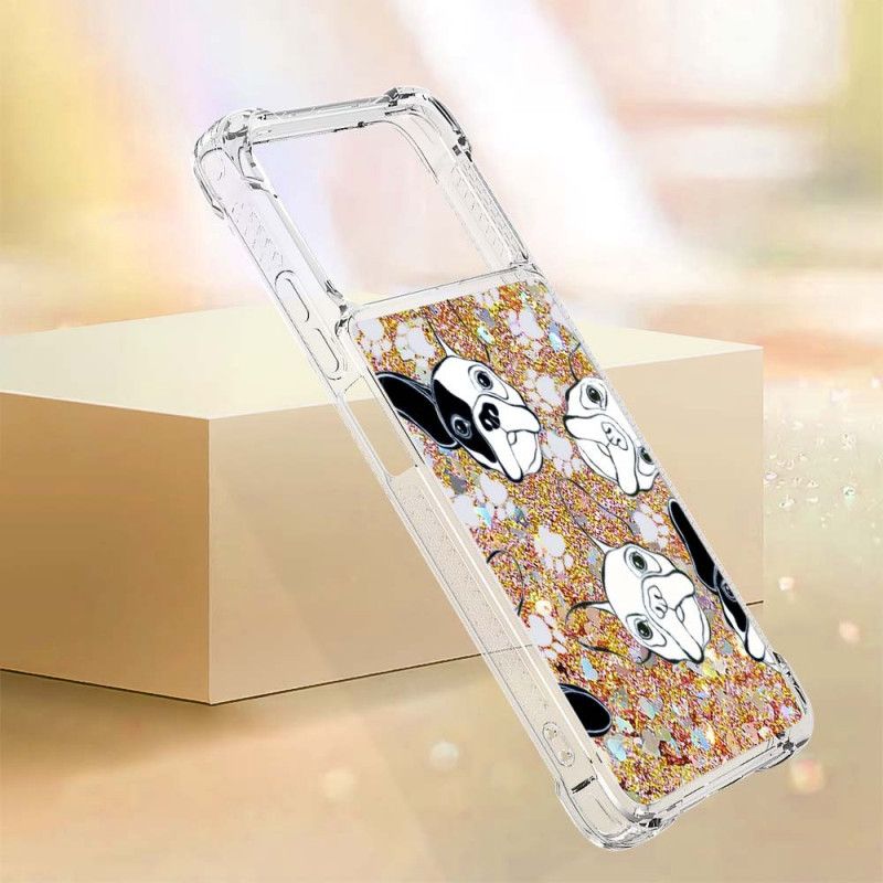 Cover Poco X4 Pro 5G Hr Glitter Dog