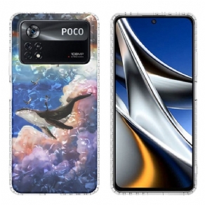 Cover Poco X4 Pro 5G Stilfuld Hval