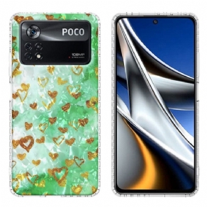 Cover Poco X4 Pro 5G Stillige Hjerter