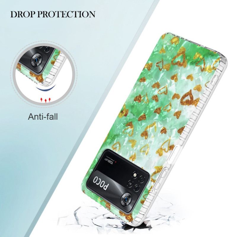 Cover Poco X4 Pro 5G Stillige Hjerter