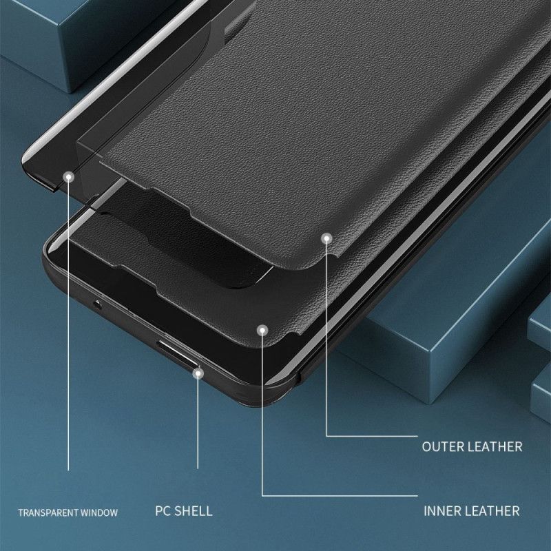 Cover Poco X4 Pro 5G Tekstureret Kunstlæder