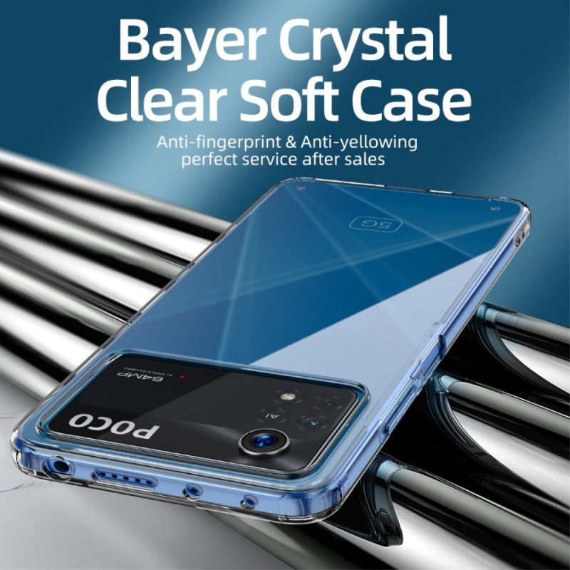 Cover Poco X4 Pro 5G Transparent Fukelai