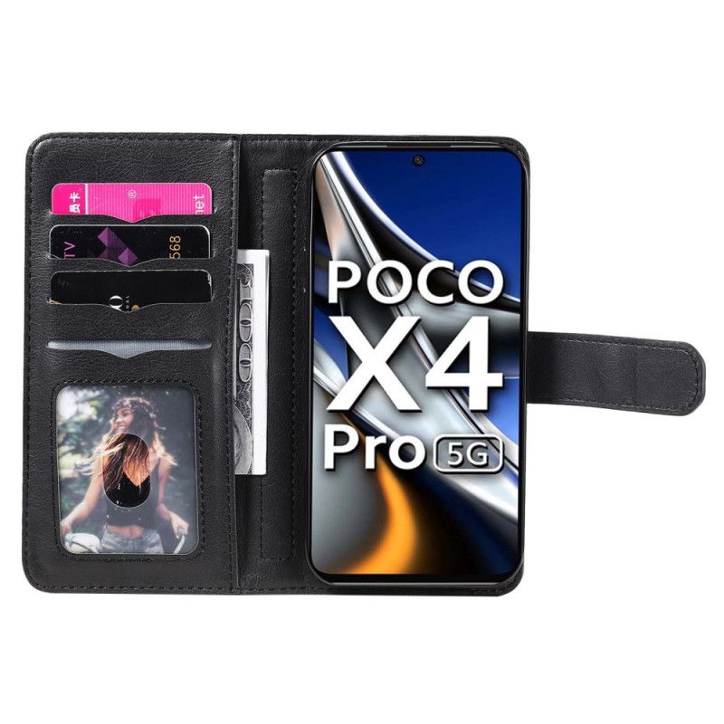 Flip Cover Poco X4 Pro 5G 10 Kortholder