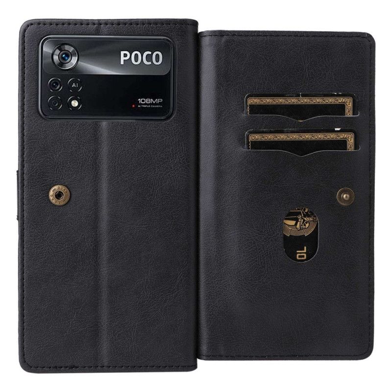 Flip Cover Poco X4 Pro 5G 10 Kortholder