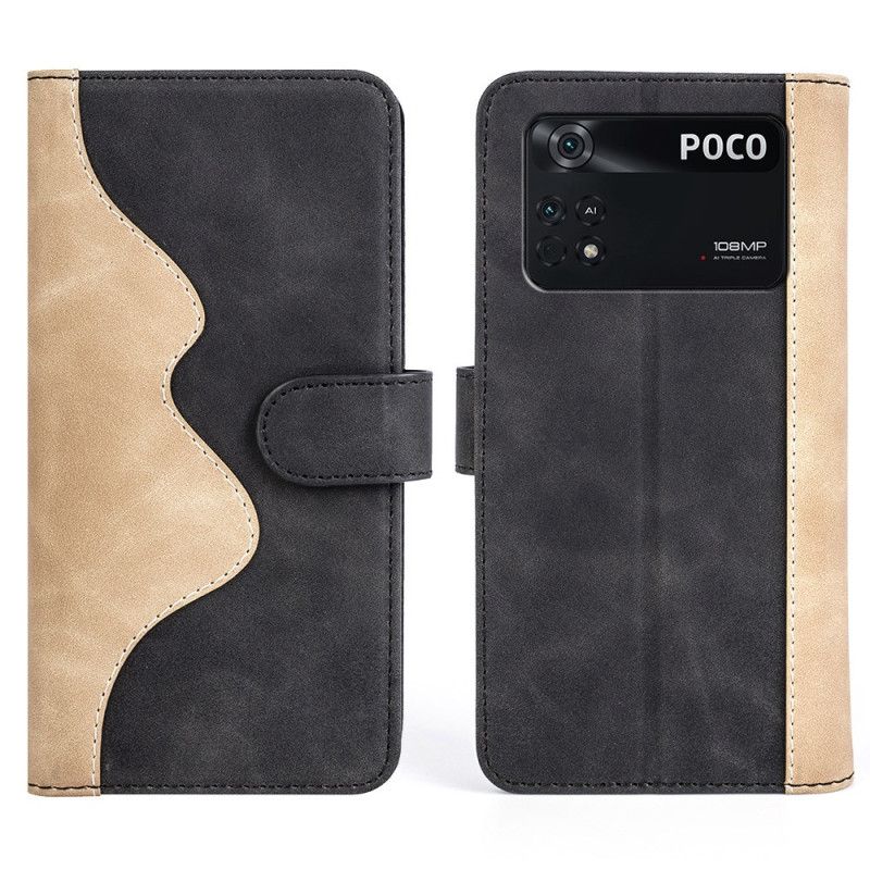 Flip Cover Poco X4 Pro 5G Grafisk Mønster