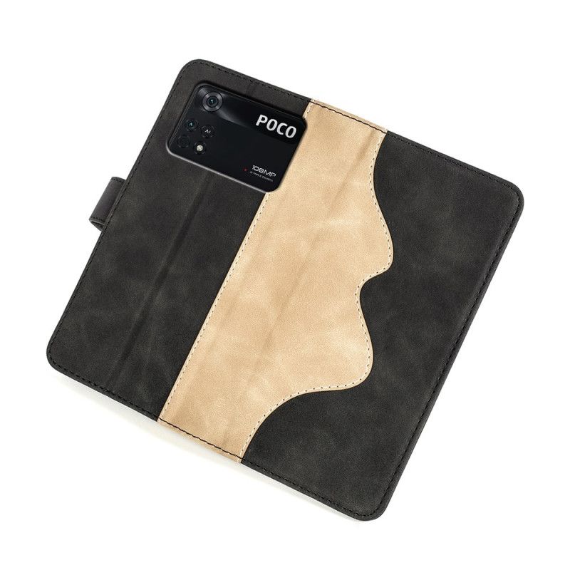 Flip Cover Poco X4 Pro 5G Grafisk Mønster