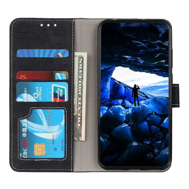 Flip Cover Poco X4 Pro 5G Krokodillehudseffekt