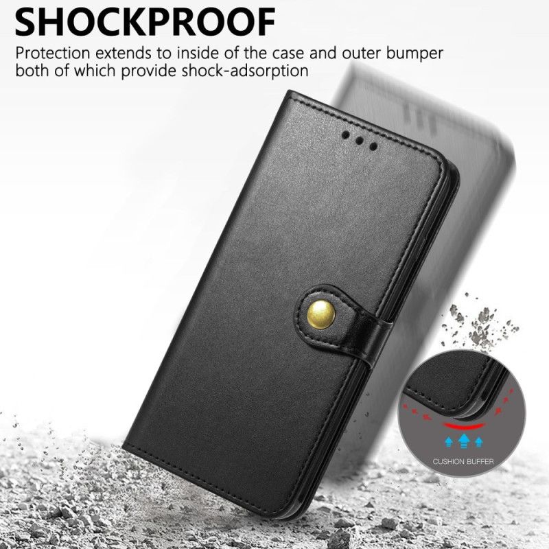 Flip Cover Poco X4 Pro 5G Med Snor Magnetisk Stropknap