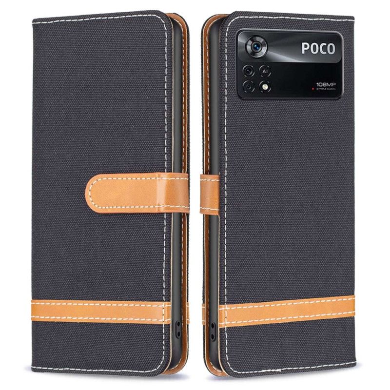 Flip Cover Poco X4 Pro 5G Med Snor Stropstof