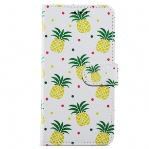 Flip Cover Poco X4 Pro 5G Med Snor Thong Ananas