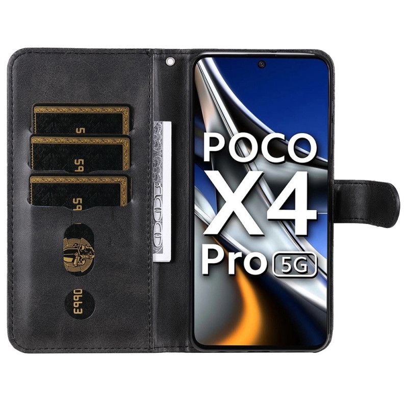 Flip Cover Poco X4 Pro 5G Møntpung