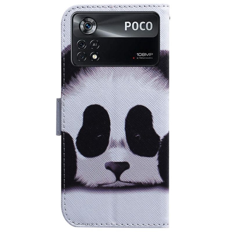 Flip Cover Poco X4 Pro 5G Panda