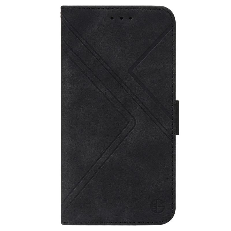 Flip Cover Poco X4 Pro 5G Rfid Diskret Mønster