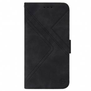 Flip Cover Poco X4 Pro 5G Rfid Diskret Mønster