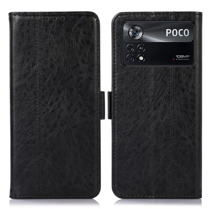 Flip Cover Poco X4 Pro 5G Sy Læderstil