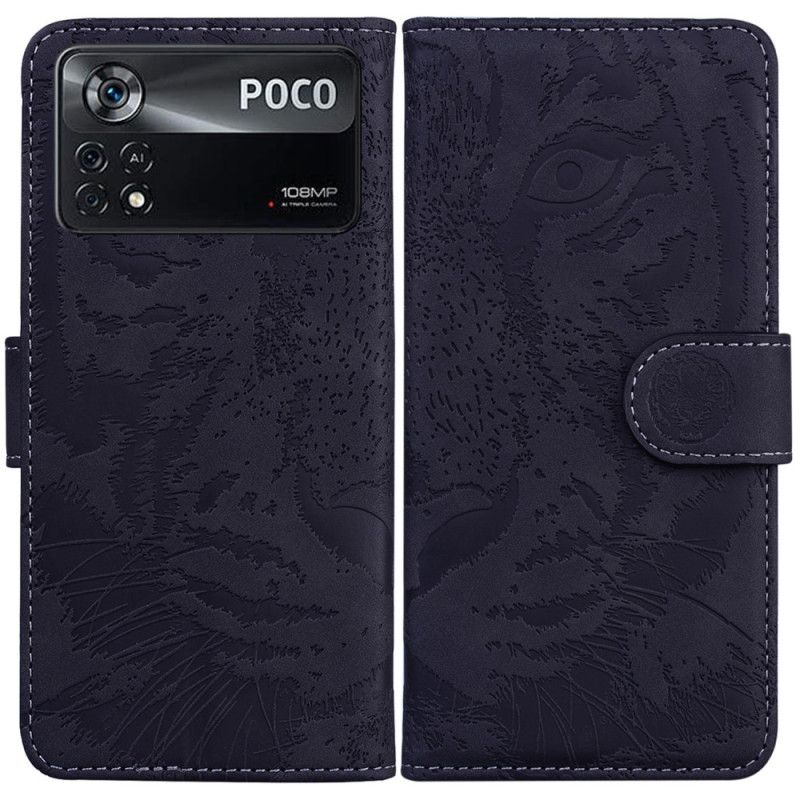 Flip Cover Poco X4 Pro 5G Tigertryk