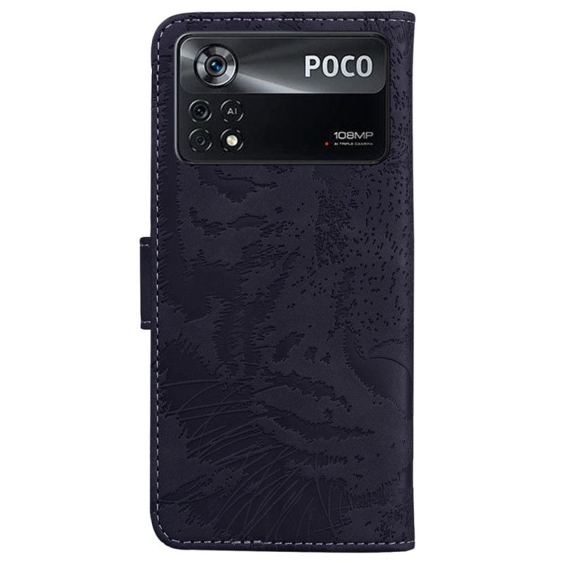 Flip Cover Poco X4 Pro 5G Tigertryk