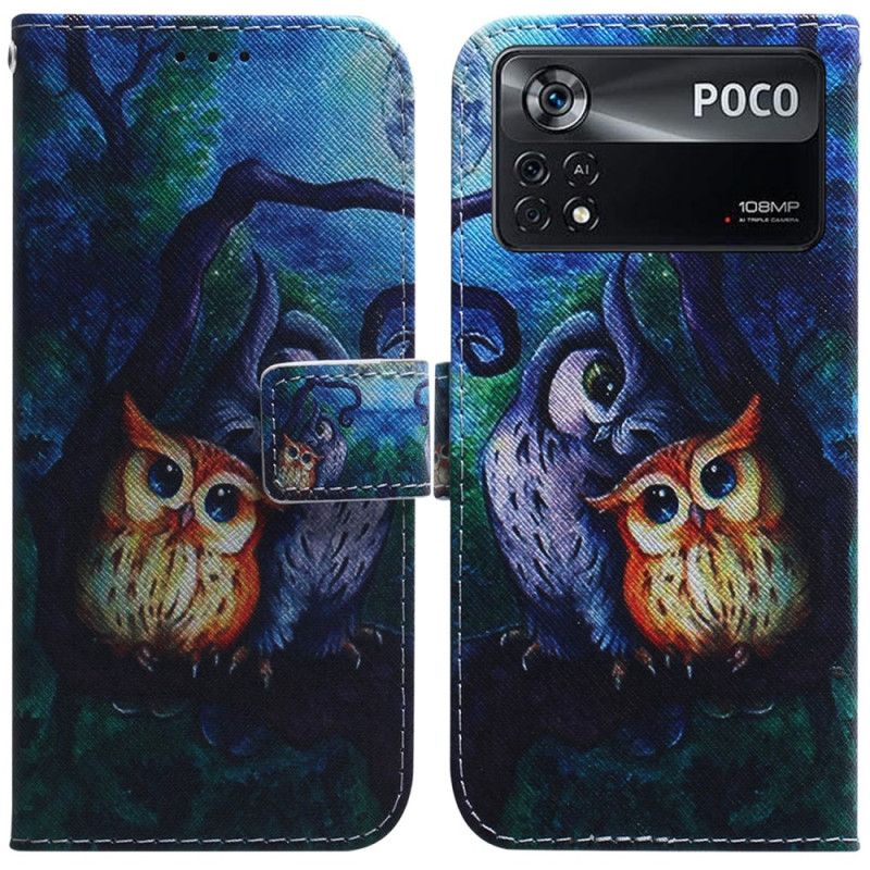 Flip Cover Poco X4 Pro 5G Uglemaleri