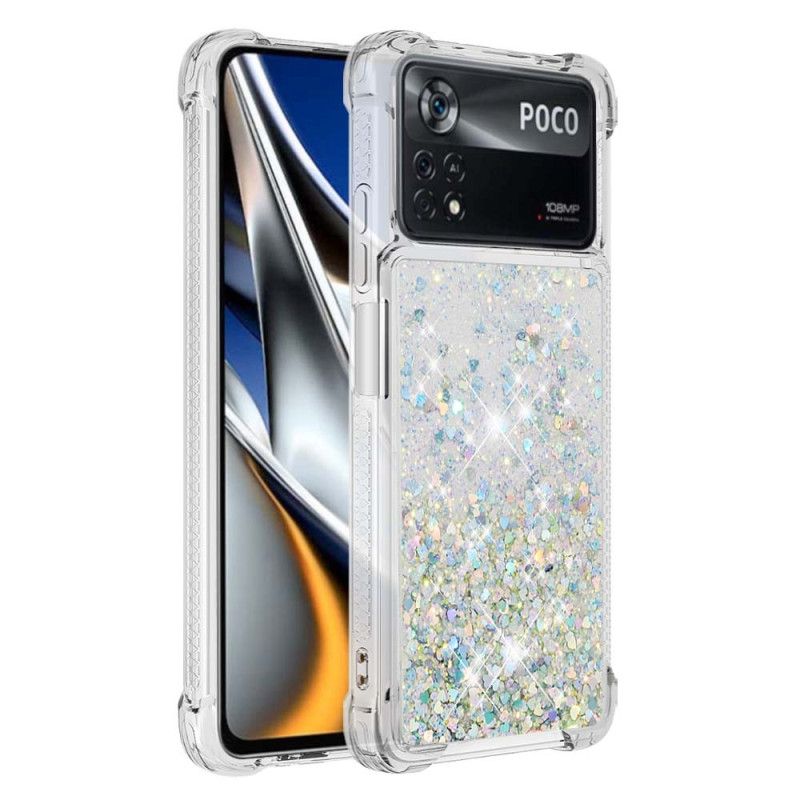 Mobilcover Poco X4 Pro 5G Desire Glitter