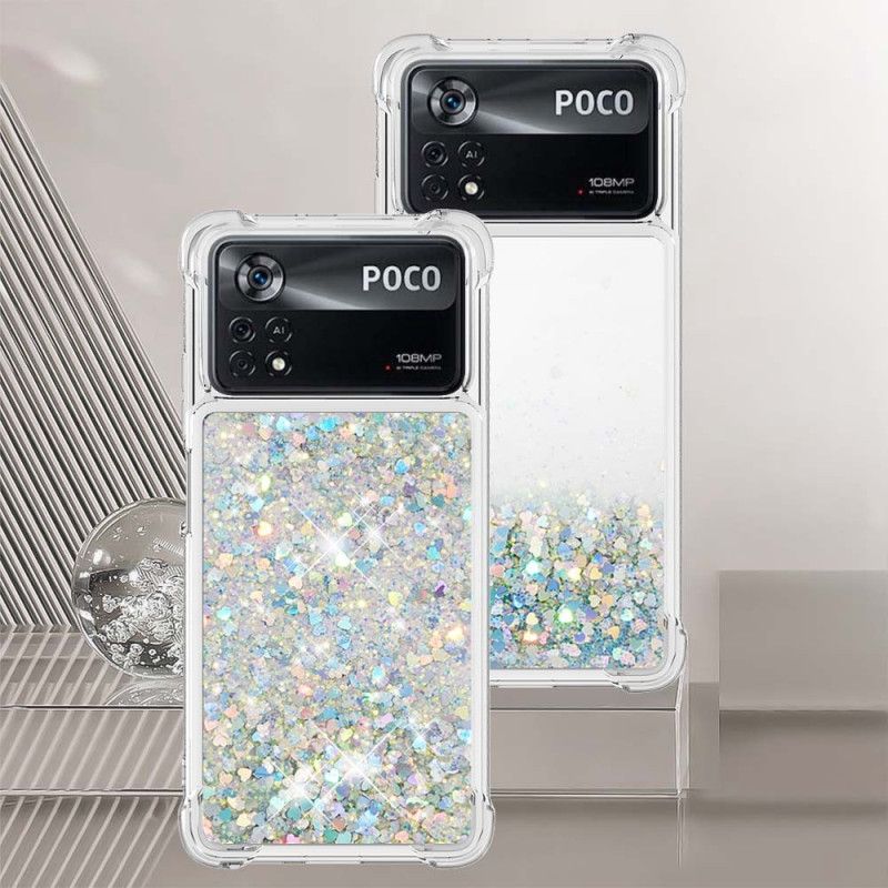 Mobilcover Poco X4 Pro 5G Desire Glitter