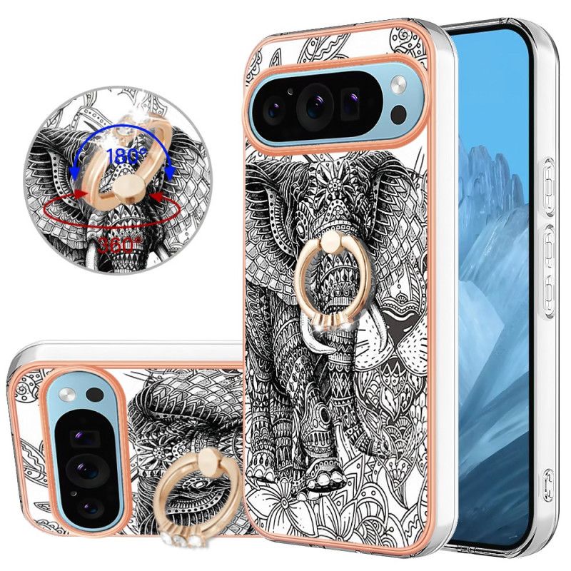 Cover Google Pixel 9 Elephant Totem Spport Ring