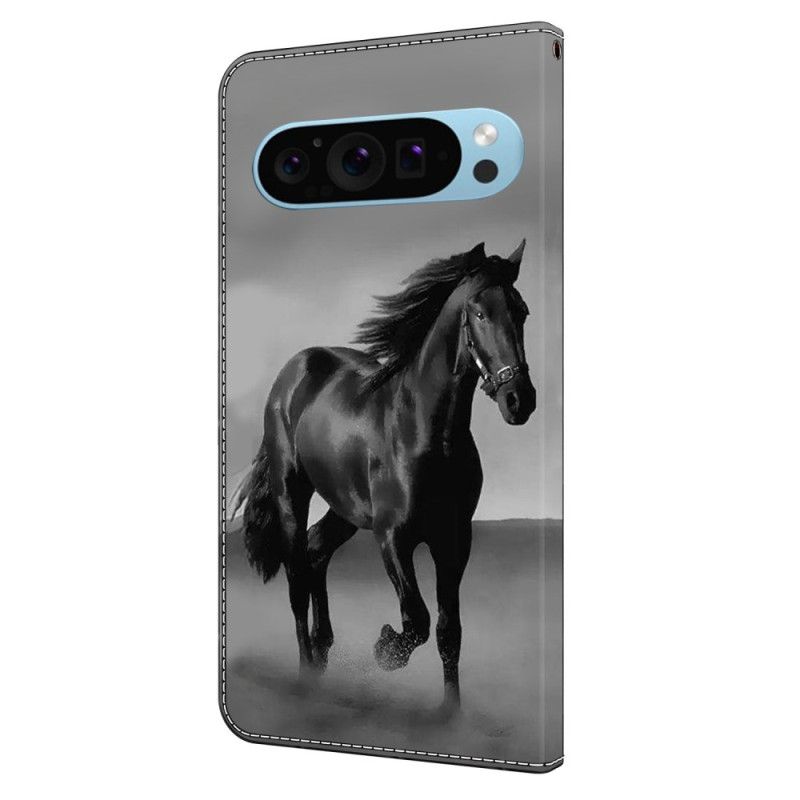 Flip Cover Google Pixel 9 Sort Hest