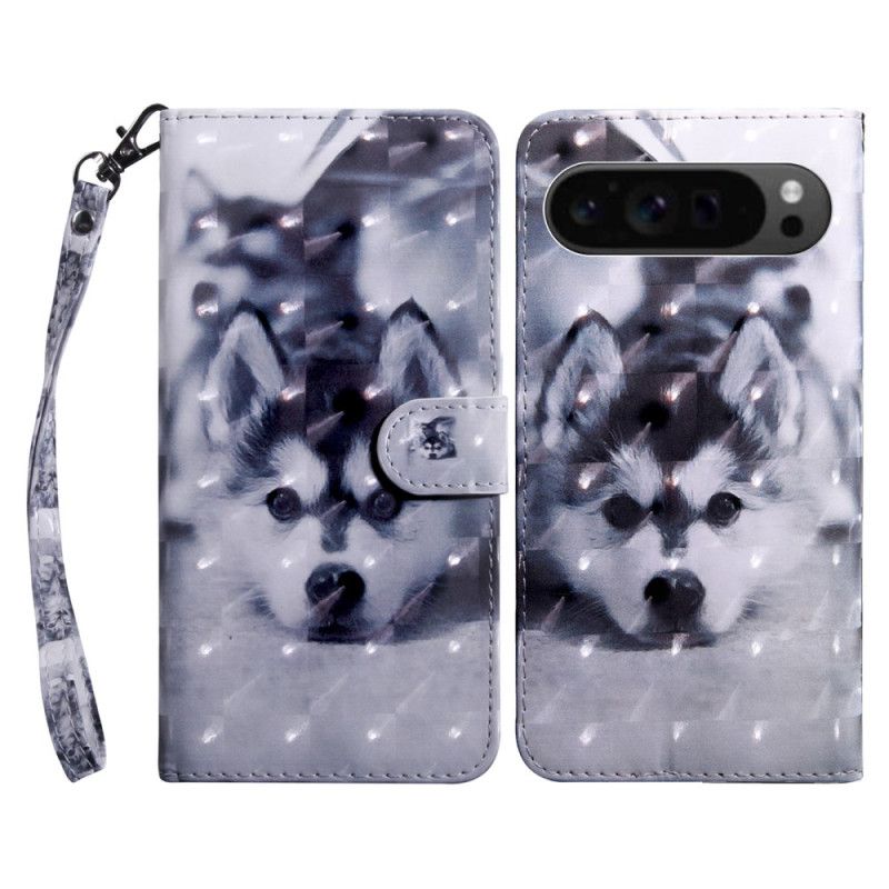 Flip Cover Til Google Pixel 9 Husky Med Rem