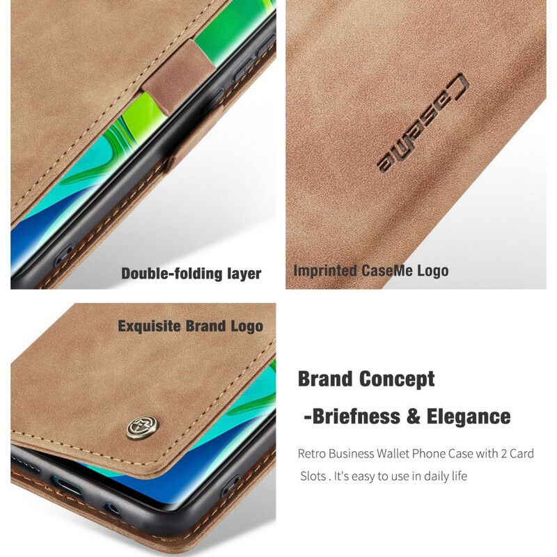 Cover Xiaomi Mi Note 10 / 10 Pro Flip Cover Caseme Kunstlæder