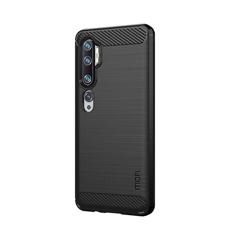 Cover Xiaomi Mi Note 10 / 10 Pro Mofi Børstet Kulfiber