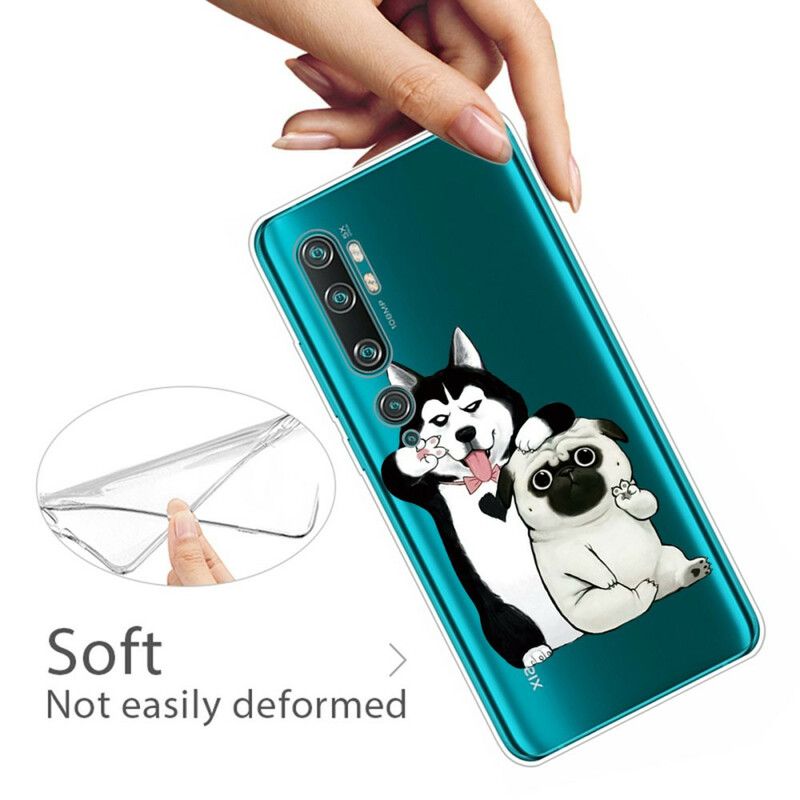 Cover Xiaomi Mi Note 10 / 10 Pro Sjove Hunde