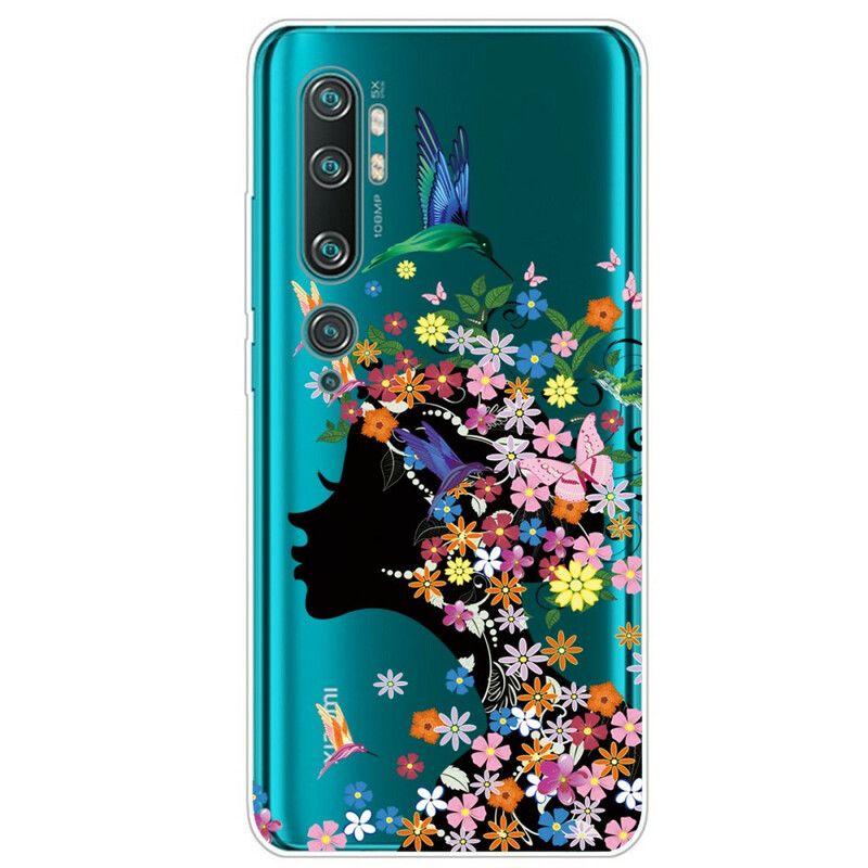 Cover Xiaomi Mi Note 10 / 10 Pro Smukt Blomsterhoved