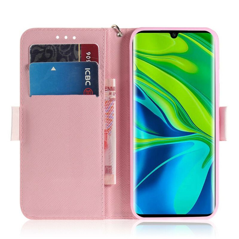 Flip Cover Xiaomi Mi Note 10 / 10 Pro Med Snor Stringhamstere