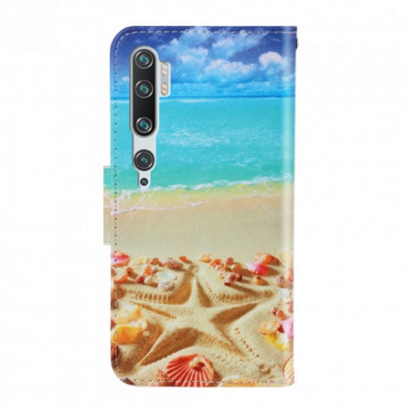 Flip Cover Xiaomi Mi Note 10 / 10 Pro Med Snor Thong Beach