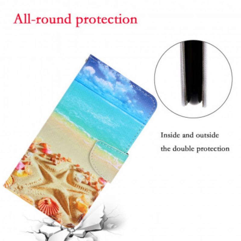 Flip Cover Xiaomi Mi Note 10 / 10 Pro Med Snor Thong Beach