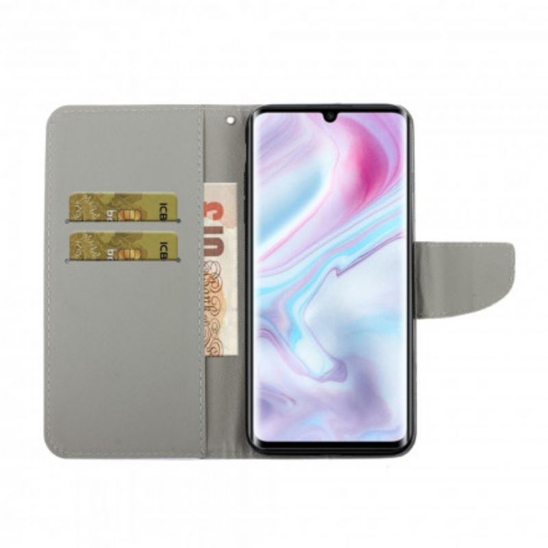 Flip Cover Xiaomi Mi Note 10 / 10 Pro Med Snor Thong Beach